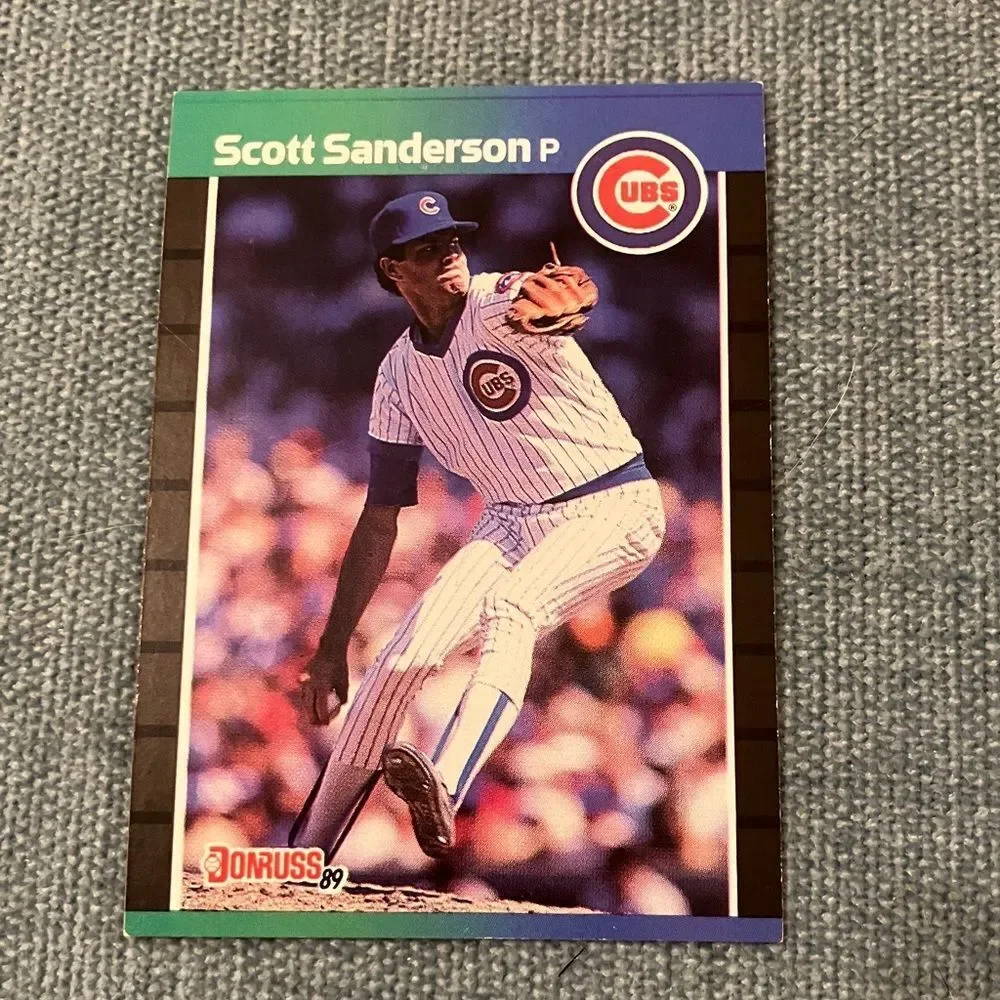 1989 Donruss Chicago Cubs Baseball Card Trading Card